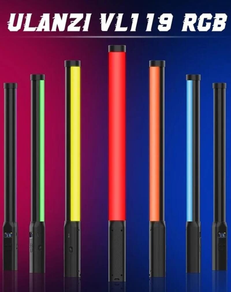 Ulanzi VL119 RGB Handheld Video Light (19.6inch) In Bangladesh