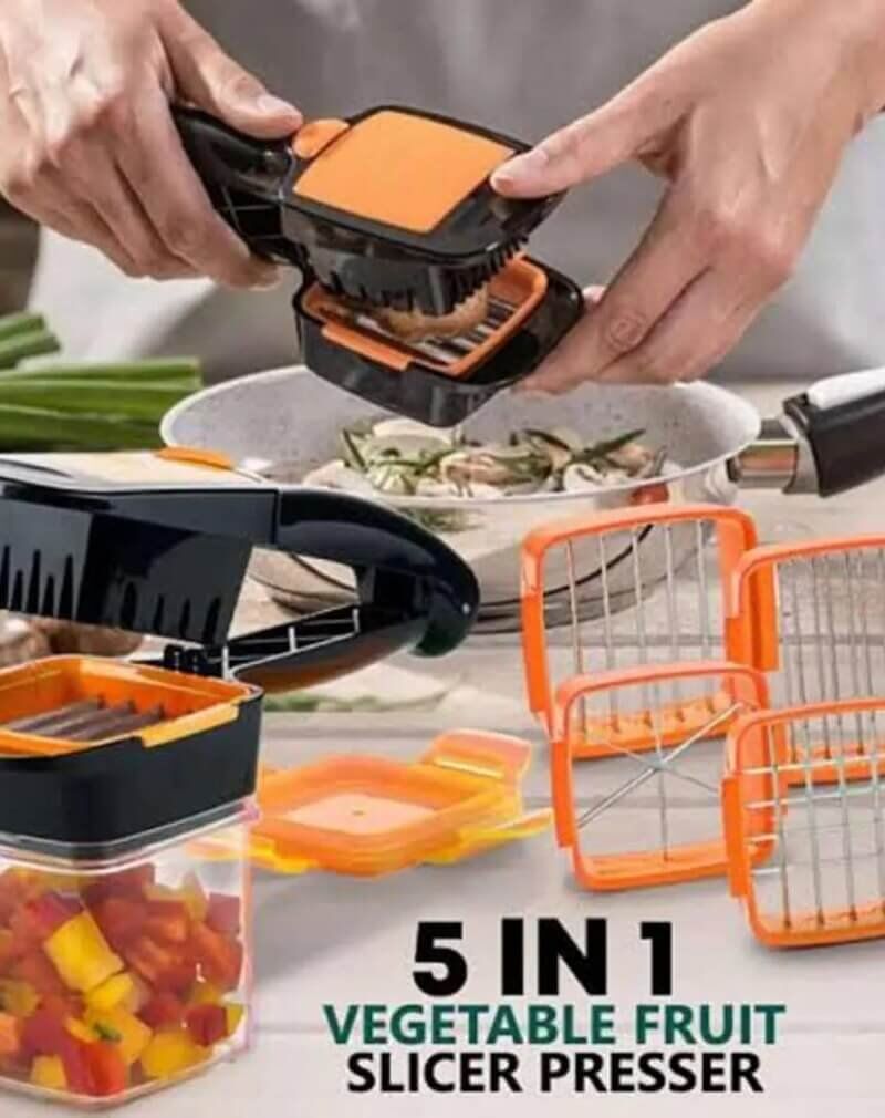 Nicer Dicer Quick 5 in 1 Vegetable Cutter in Bangladesh