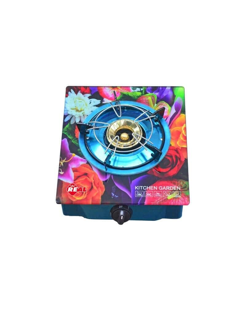 REAL single 100 mm burner SS gas stove LPGLNG