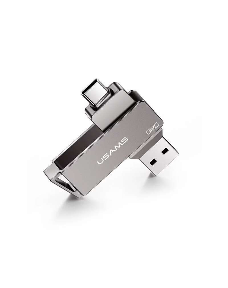 USAMS 64gb Type-C+USB 3.0 Pendrive USAMS pendrive 64gb price in bangladesh 64gb in bangladesh USAMS 64gb pendrive price in bd price in bd