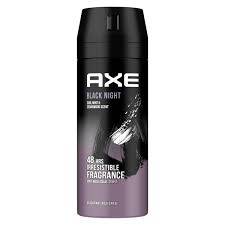 Axe Deodorant Body Spray Black Night Black Caramel & Vanilla